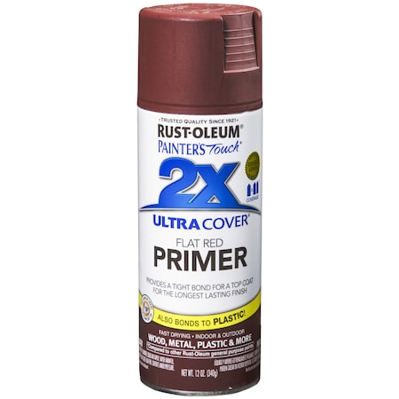 Rust-Oleum 12 Oz Red Painter's Touch 2X Paint + Primer Spray Paint Primer 249086